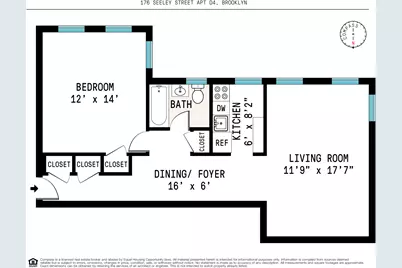 176 Seeley Street #D4, Brooklyn, NY 11218 - Photo 10