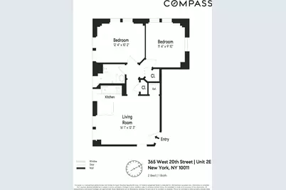 365 W 20th Street #2E, New York City, NY 10011 - Photo 14