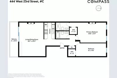 444 W 23rd Street #C, New York City, NY 10011 - Photo 12