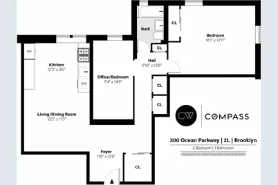300 Ocean Parkway #2L, Brooklyn, NY 11218 - Photo 10