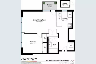 120 N 7th Street #3A, Brooklyn, NY 11249 - Photo 10