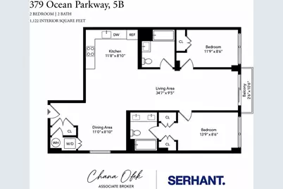 379 Ocean Parkway #5B, New York City, NY 11218 - Photo 12