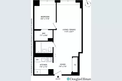 200 E 24th Street #1708, New York City, NY 10010 - Photo 10