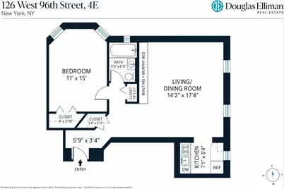 126 W 96th Street #4E, New York City, NY 10025 - Photo 8