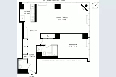 160 W 66th Street #17B, New York, NY 10023 - Photo 14