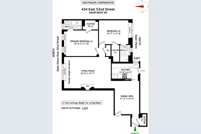 434 E 52nd Street #8G, New York City, NY 10022 - Photo 16