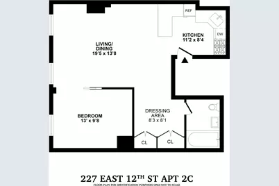 227 E 12th Street #2C, New York City, NY 10003 - Photo 6
