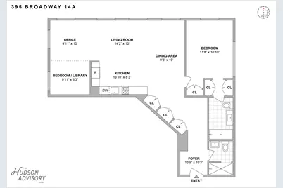 395 Broadway #14A, New York, NY 10013 - Photo 22