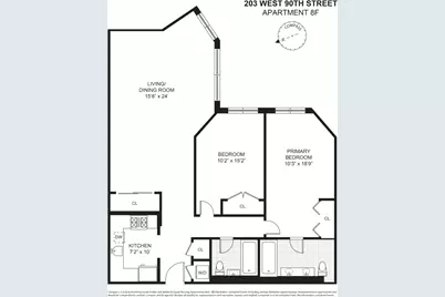 203 W 90th Street #8F, New York, NY 10024 - Photo 12