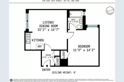 205 E 10th Street #6E, New York City, NY 10003 - Photo 8