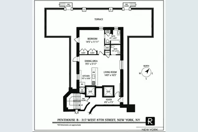 317 W 87th Street #PH-B, New York, NY 10024 - Photo 2