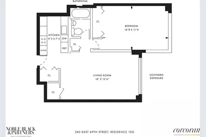 345 E 69th Street #13G, New York, NY 10021 - Photo 6