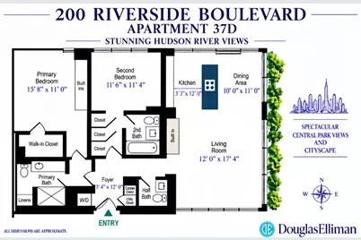 200 Riverside Boulevard #37D, New York City, NY 10069 - Photo 10