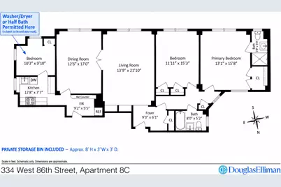 334 W 86th Street #8C, New York, NY 10024 - Photo 14