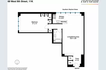 69 W 9th Street #11K, New York, NY 10011 - Photo 8