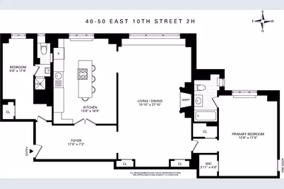 40-50 E 10th Street #2H, New York, NY 10003 - Photo 14