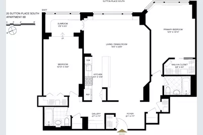 20 Sutton Place S #6B, New York, NY 10022 - Photo 8