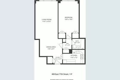 400 E 77th Street #11F, New York City, NY 10021 - Photo 6