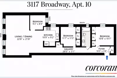 3117 Broadway #10, New York City, NY 10027 - Photo 8