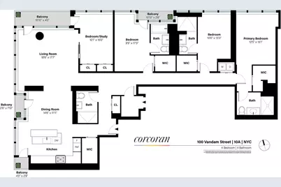 100 Vandam Street #10A, New York, NY 10013 - Photo 18