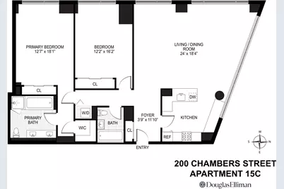 200 Chambers Street #15C, New York City, NY 10007 - Photo 18