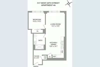 517 W 29th Street #4A, New York, NY 10001 - Photo 14