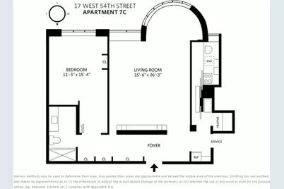17 W 54th Street #7C, New York, NY 10019 - Photo 10