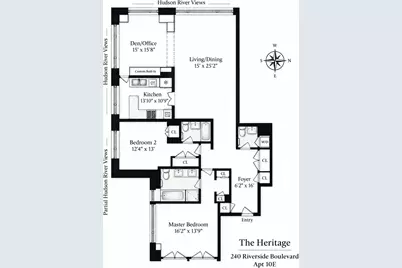 240 Riverside Boulevard #10E, New York City, NY 10069 - Photo 22