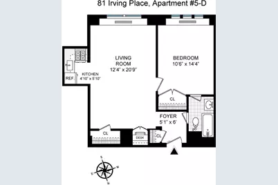 81 Irving Place #5D, New York City, NY 10003 - Photo 8