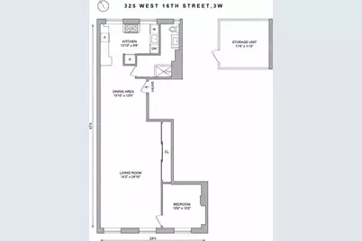 325 W 16th Street #3W, New York, NY 10011 - Photo 10