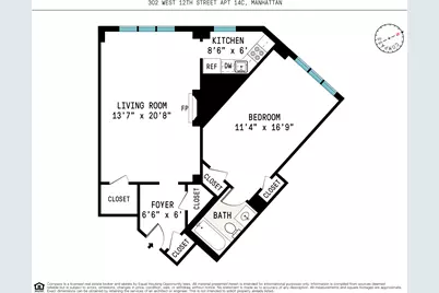 302 W 12th Street #14C, New York City, NY 10014 - Photo 12