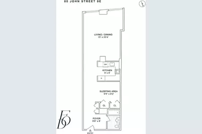 80 John Street #9E, New York City, NY 10038 - Photo 8