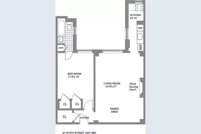 61 W 9th Street #5D, New York, NY 10011 - Photo 8