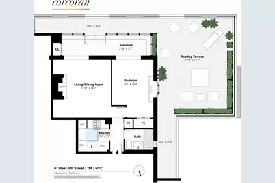 61 W 9th Street #PHA, New York City, NY 10011 - Photo 14