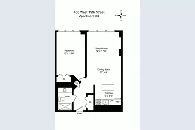 453 W 19th Street #3B, New York, NY 10011 - Photo 6