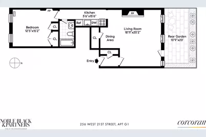 256 W 21st Street #G1, New York City, NY 10011 - Photo 12