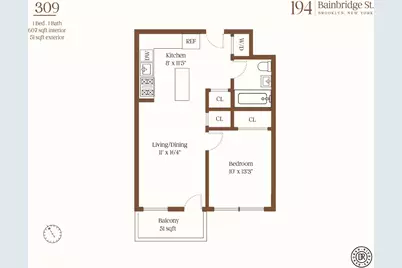 194 Bainbridge Street #309, Brooklyn, NY 11233 - Photo 24