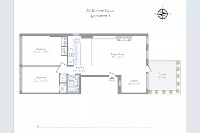 35 Monroe Place #4, Brooklyn, NY 11201 - Photo 12