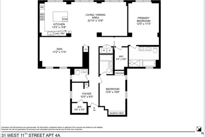 31 W 11th Street #4A, New York City, NY 10011 - Photo 16