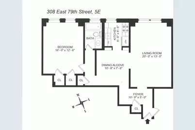 308 E 79th Street #5E, New York, NY 10075 - Photo 8