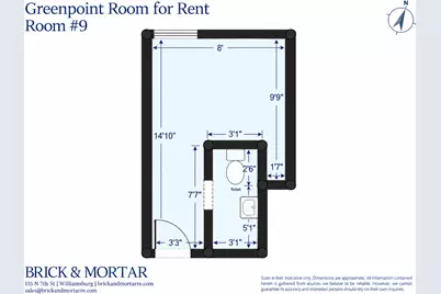 145 Franklin Street #Room 9, Brooklyn, NY 11222 - Photo 6