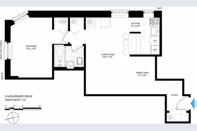 214 Riverside Drive #114, New York, NY 10025 - Photo 8