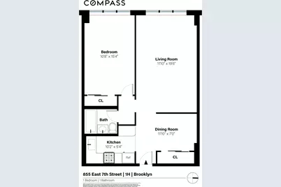 855 E 7th Street #1H, New York City, NY 11230 - Photo 12
