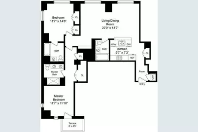 250 E 49th Street #22BA, New York, NY 10017 - Photo 12