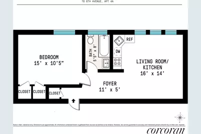 78 8th Avenue #4A, New York City, NY 11215 - Photo 12