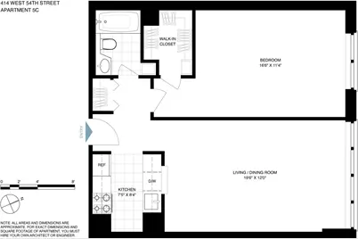 414 W 54th Street #5C, New York City, NY 10019 - Photo 10