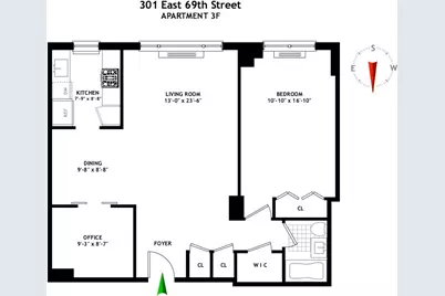 301 E 69th Street #3F, New York City, NY 10021 - Photo 8