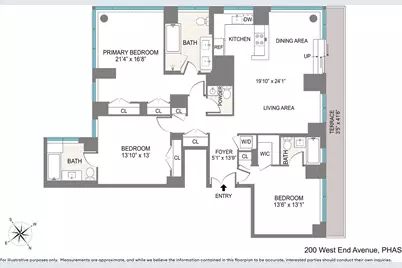 200 W End Avenue #PHAS, New York, NY 10023 - Photo 10