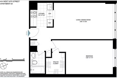 414 W 54th Street #5D, New York City, NY 10019 - Photo 10