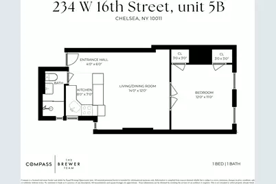 234 W 16th Street #5B, New York City, NY 10011 - Photo 10